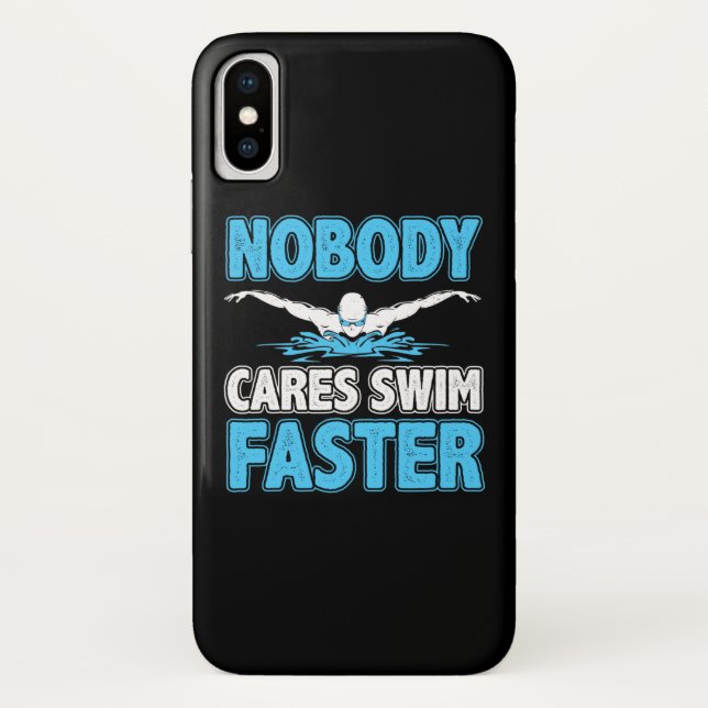 Aquatic Sport Swim Coach Practice Swimmer Swimming Case-Mate iPhone Case (Back)