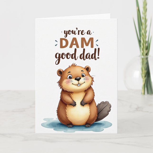 Aquatic Sweet Fathers Day Card (Front)