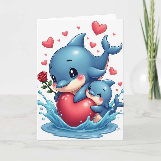 Aquatic Sweet Mothers Day Card (Front)