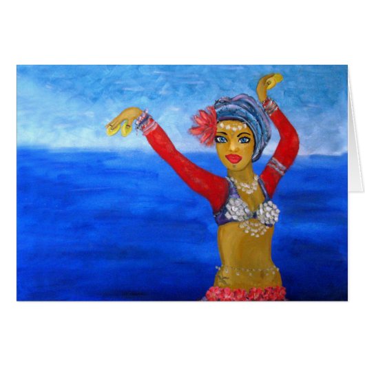Aquatic Tribe Dancer Cards (Front Horizontal)