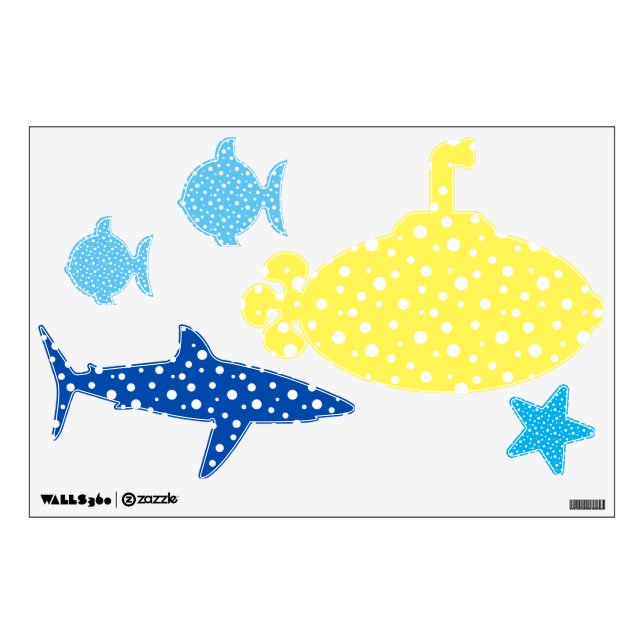 Aquatic Wall Decals (Front)
