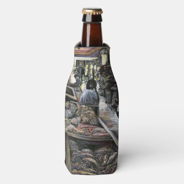 Aquatic, yet kissed with Desert Wind, Jerusalem Bottle Cooler (Bottle Front)