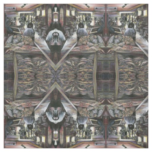 Aquatic, yet kissed with Desert Wind, Jerusalem Fabric