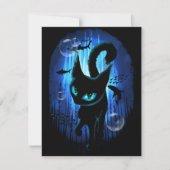 Aquaticat - Surreal Cat in Deep Ocean Fantasy (Front)