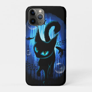 Aquaticat - Surreal Cat in Deep Ocean Fantasy iPhone 11 Pro Case