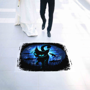 Aquaticat - Surreal Cat in Deep Ocean Fantasy Floor Decals