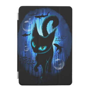 Aquaticat - Surreal Cat in Deep Ocean Fantasy iPad Mini Cover