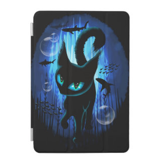 Aquaticat - Surreal Cat in Deep Ocean Fantasy iPad Mini Cover