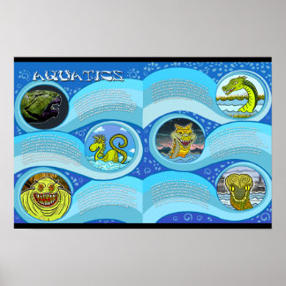 Aquatics Poster Eerie Lake Erie Official Merch