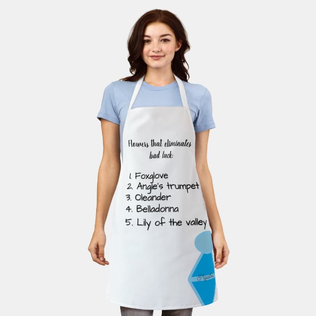 Aquatofana Flowers Apron (Worn)