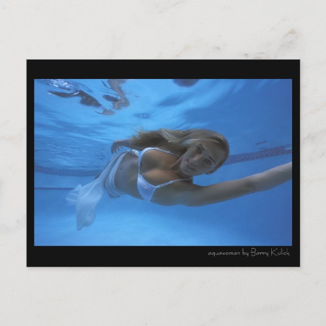 aquawoman by Barry Kulick Postcard (Front)