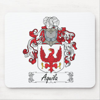 Aquila Family Crest Mouse Pad