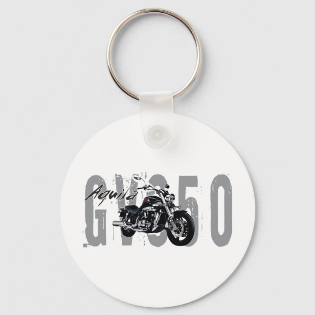 Aquila SilverWhite Keychain (Front)