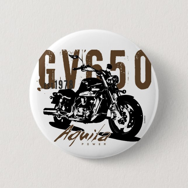 Aquila The Eagle Button (Front)