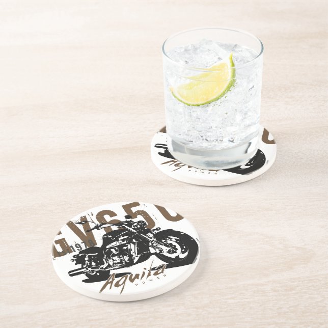 Aquila The Eagle Drink Coaster (Side)