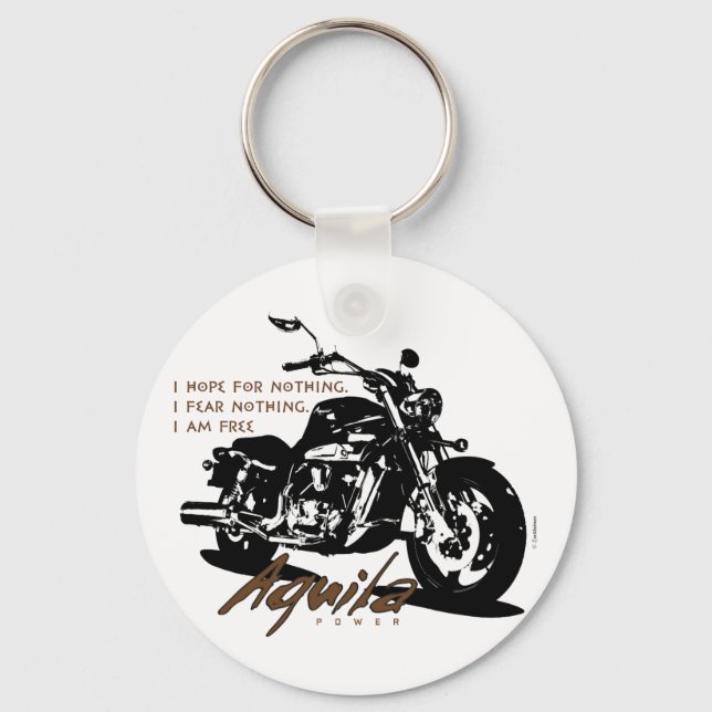 Aquila The Poet Keychain (Front)