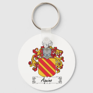Aquino Family Crest Keychain