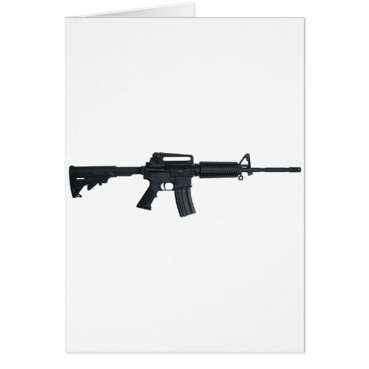 AR15 assault rifle Cards (Front)