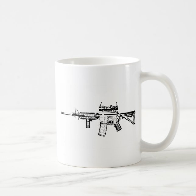 AR15 COFFEE MUG (Right)