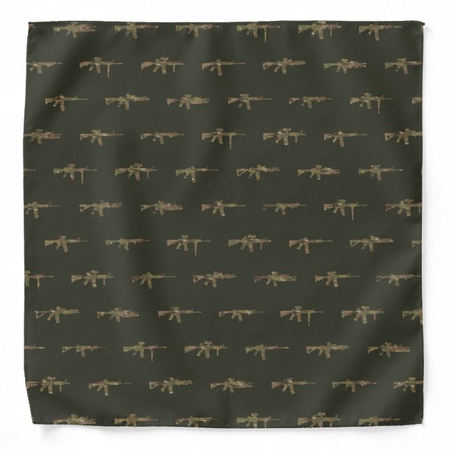 AR15 Pattern Bandana (Front)