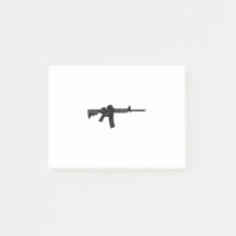 AR15 Rifle Silhouette