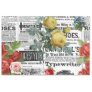 * AR23 Roses Floral Flower Vintage Decoupage Tissue Paper