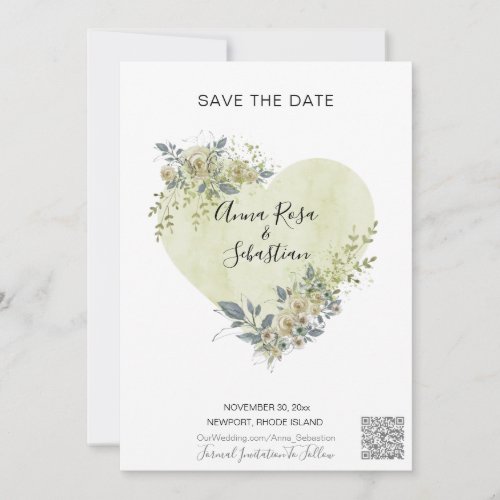 *~* AR6 QR WEDDING SAVE the DATE Website  Invitation