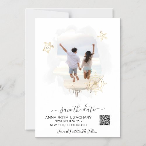 *~* AR6 SAVE the DATE QR Beach Wedding WEBSITE