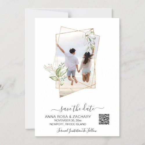 *~* AR6 WEDDING SAVE the DATE QR Gold - Website