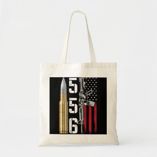 Ar_15 American Flag Ar15 Rifle Sling Gift Gun Owne Tote Bag