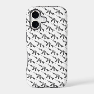 AR-15 Assault Rifle Military Firearm Gun X-ray iPhone 17 Case