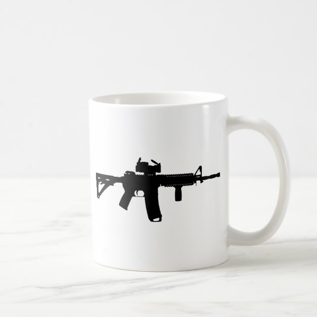 ar-15 coffee mug (Right)