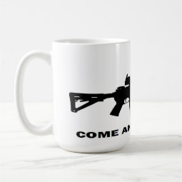 thumbnail image 2 of 'Come And Take It' AR-15 3-Inch Hook And Loop Patch – Black 2 of 5