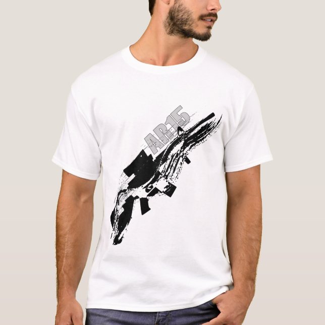 AR 15 LOVER T-Shirt (Front)