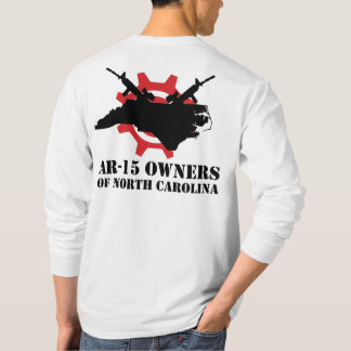 AR-15 Owners of North Carolina Long Sleeved T-Shir T-Shirt