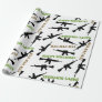 AR-15 Themed Birthday Wrapping Paper