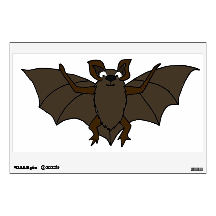 AR  Funny Bat cartoon Wall Art Room Decal