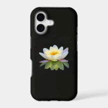 ARA ARTIST iPhone 7 case - WHITE LOTUS ON BLACK