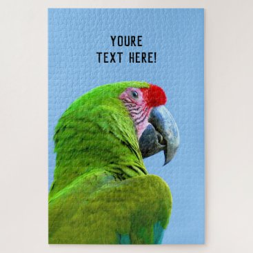 Ara Militaris Green Parrot Jigsaw Puzzle Ara Militaris Green Parrot Jigsaw Puzzle