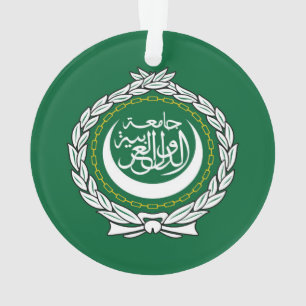 Arab League flag symbol islamic muslim Ornament