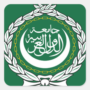 Arab League Square Sticker