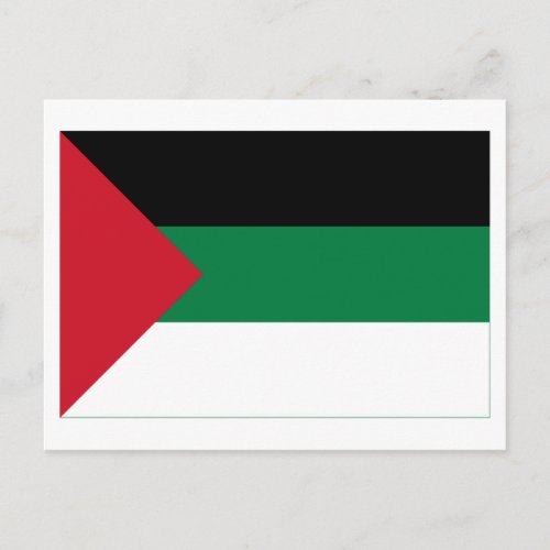 Arab Revolt Flag Postcard