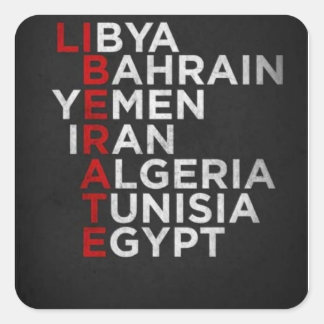 Arab Spring Sticker