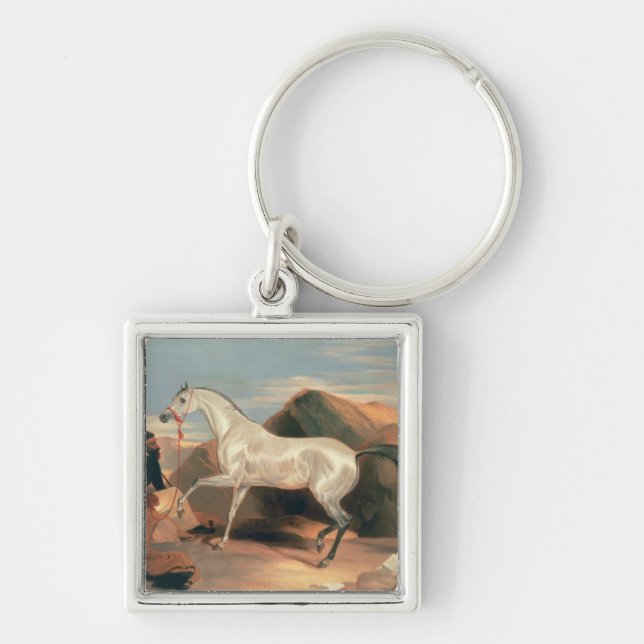 Arab Stallion Keychain (Front)