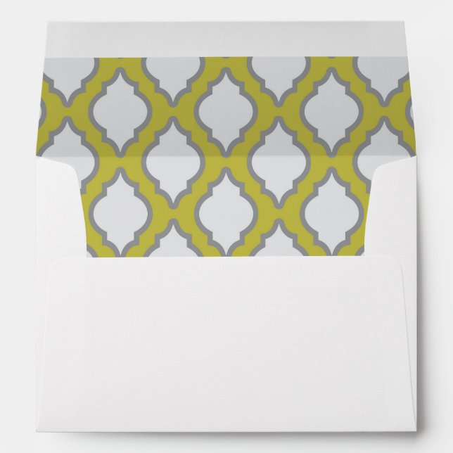 Arab Style Pattern Envelope (Back (Bottom))