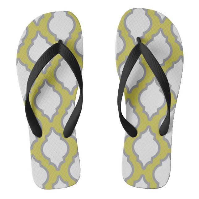 Arab Style Pattern Flip Flops (Footbed)