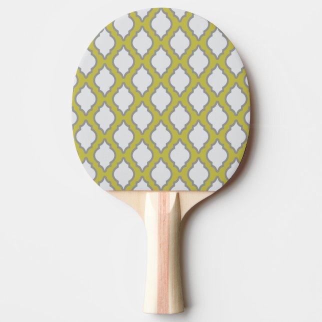 Arab Style Pattern Ping-Pong Paddle (Front)