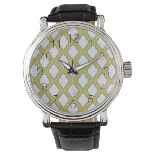 Arab Style Pattern Watch