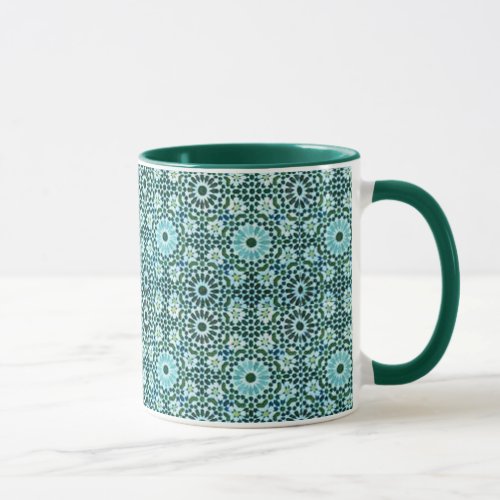Arab Tiles Design Mug 2