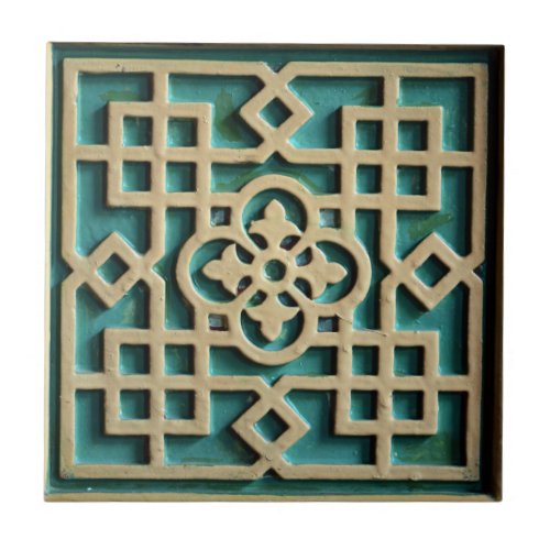 Arab wall decoration arabesque architecture Turkis Ceramic Tile